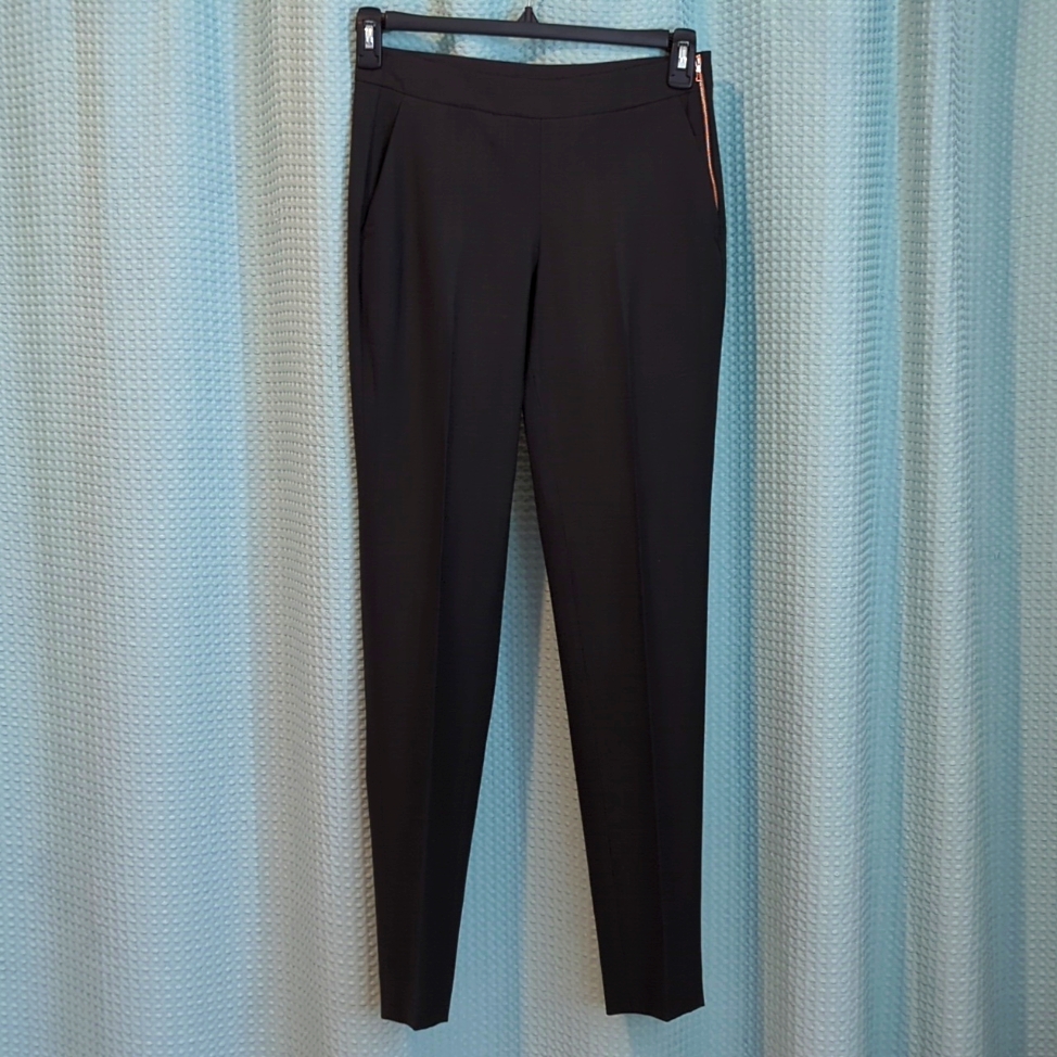 Nwot Sz 4 Charcoal Kit & Ace Wool Cashmere Silk Trousers